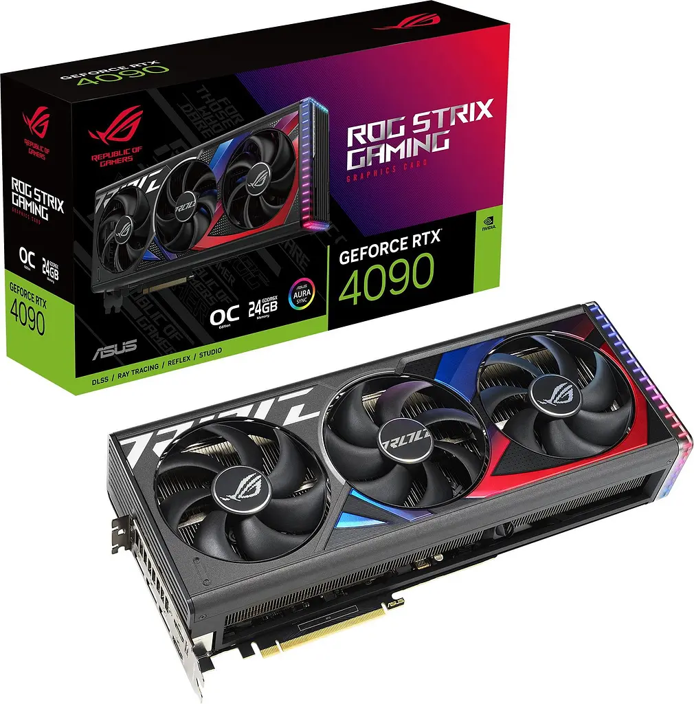 Видеокарта ASUS RTX 4090 24Gb STRIX OC (ROG-STRIX-RTX4090-O24G-GAMING) (GDDR6X, 384 bit, PCI-E v4.0 x16) Б/у - фото 6