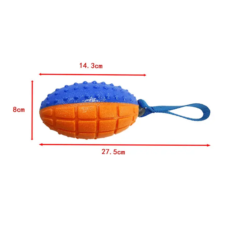 Іграшка для жування Derby TPR Rugby Tug Toy - фото 2