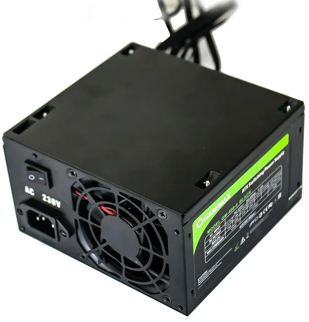 Блок питания GameMax 400W (GM-400-8CM Black) - фото 2