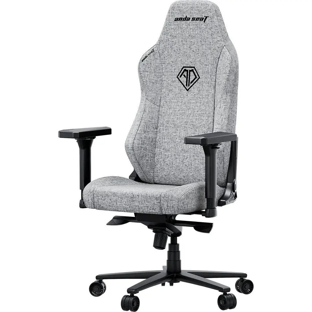 Крісло для геймерів Anda Seat Phantom 3 Size XL Fabric Gray (AD18XL-52-G-F-G01) - фото 6