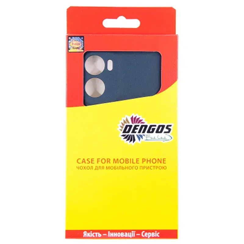 Чохол до мобільного телефона Dengos Motorola G05 Carbon+glass Blue (DG-KM-179) - фото 4