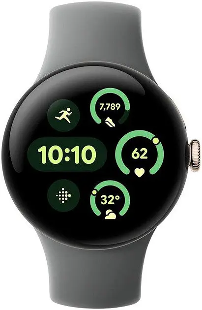 Смарт-годинник Google Pixel watch 3 41 mm Gold Case / Hazel Band - фото 2