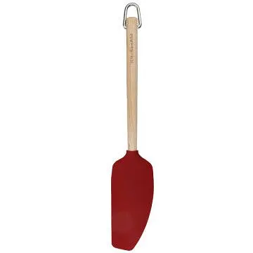 Лопатка для тіста KitchenAid Coreline, 35,3 см, береза, червоний (KQR732OHERE)