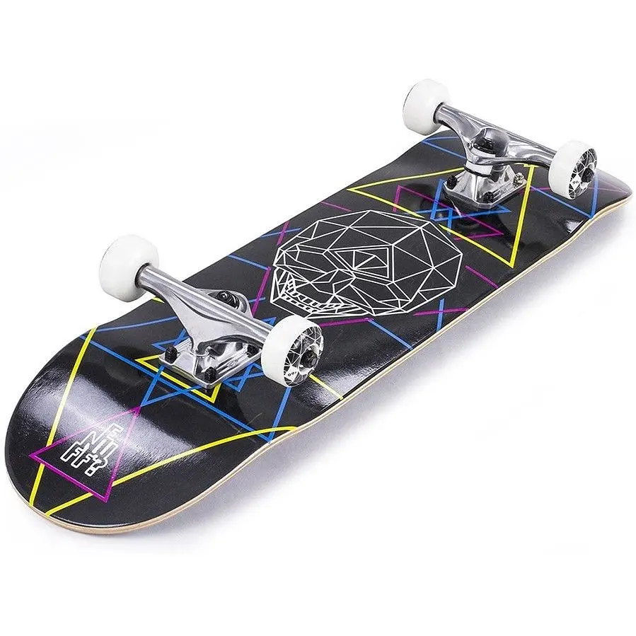 Скейтборд Enuff Geo Skull Чорний (1012-ENU2950-CMK) - фото 2