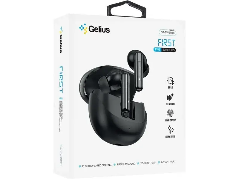 Навушники TWS Gelius GP-TWS038 Black (101408) - фото 4