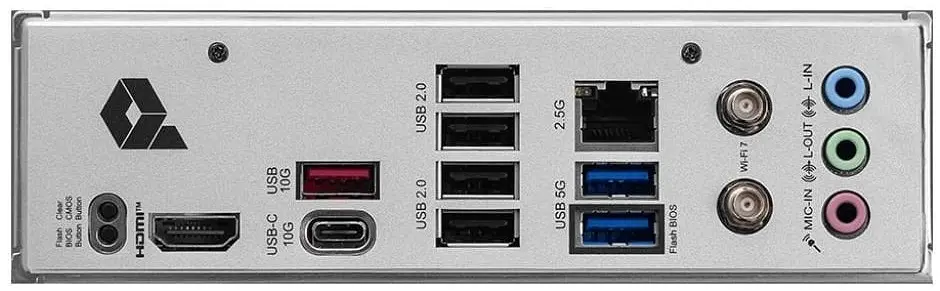 Материнська плата AM5 MSI PRO B840-P WIFI, B840, 4xDDR5, Int.Video (CPU), 4xSATA3, 2xM.2, 1xPCI-E 4.0x16, 4xPCI-E 3.0x16, ALC895, Real 2 5.4, 7xUSB 3.2/8xUSB 2.0, HDMI, ATX - фото 5