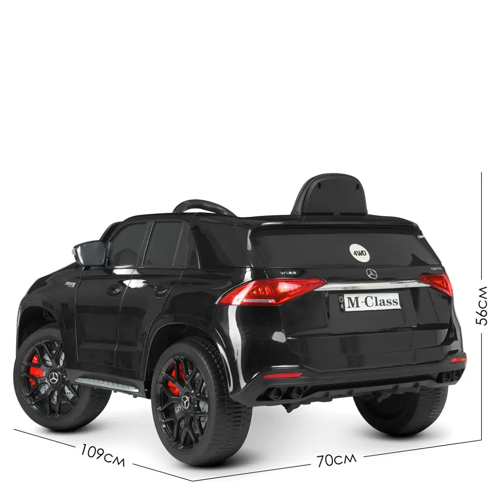 Дитячий електромобіль Bambi M 4781EBLRS-2 Mercedes-Benz до 25 кг - фото 3