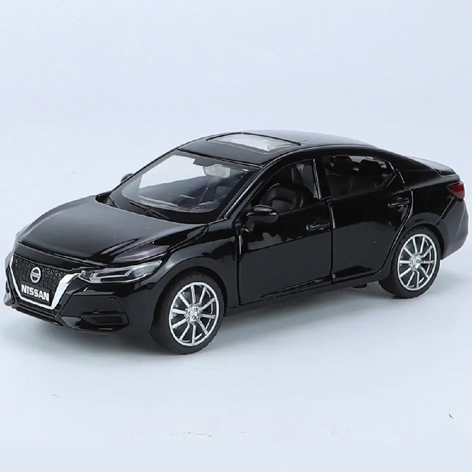 Колекційна металева модель седана АвтоЕксперт Nissan Sylphy з інерцією, світлом та звуком 1:32 - фото 2