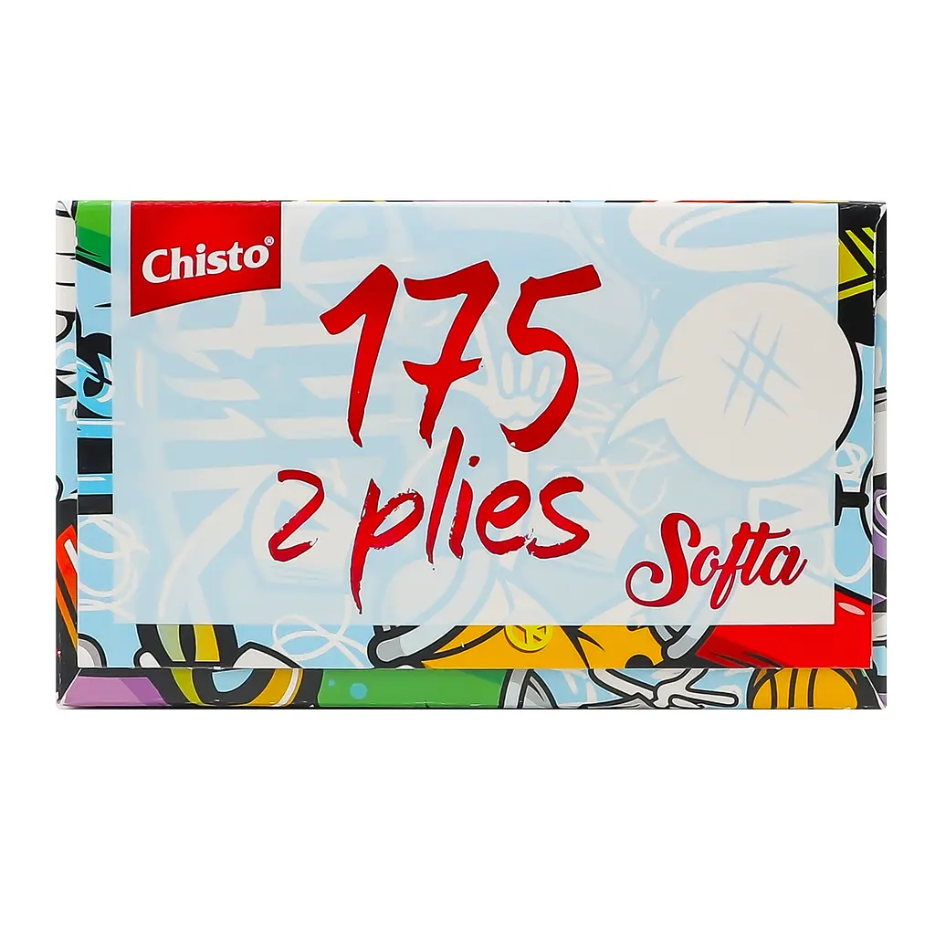 Серветки косметичні Chisto Softa, двошарові, 150+25 шт. - фото 3