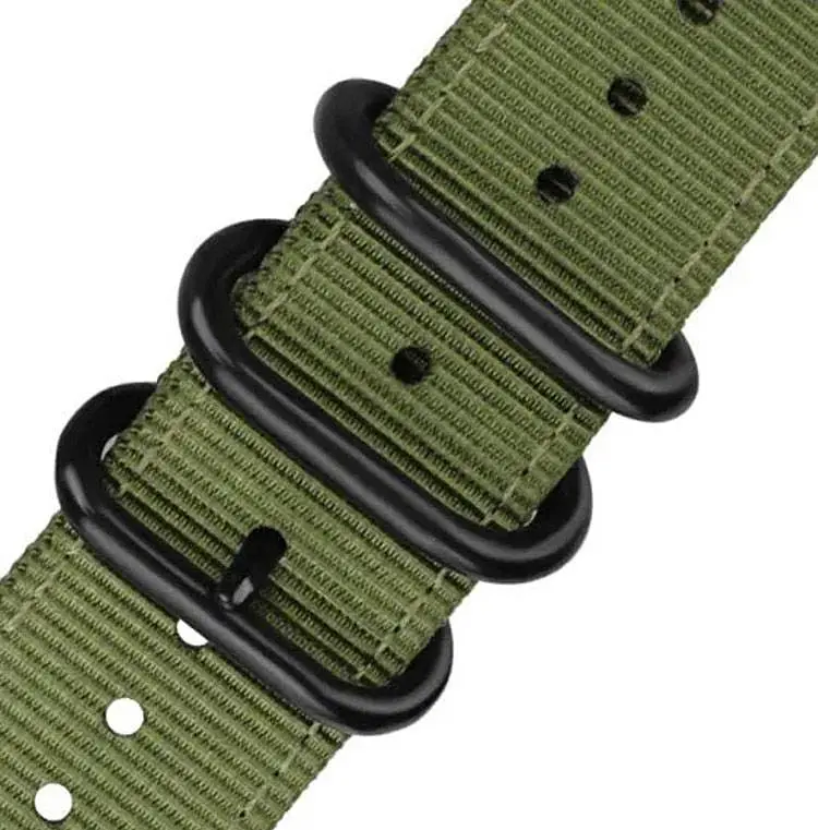Нейлоновый ремешок Primo Traveller для часов Xiaomi Redmi Watch 3 Army Green - фото 3