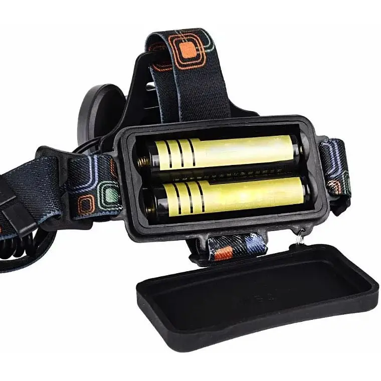 Фонарь налобный RB-188 аккумуляторный USB 3LED T6 + 2хCOB - фото 4