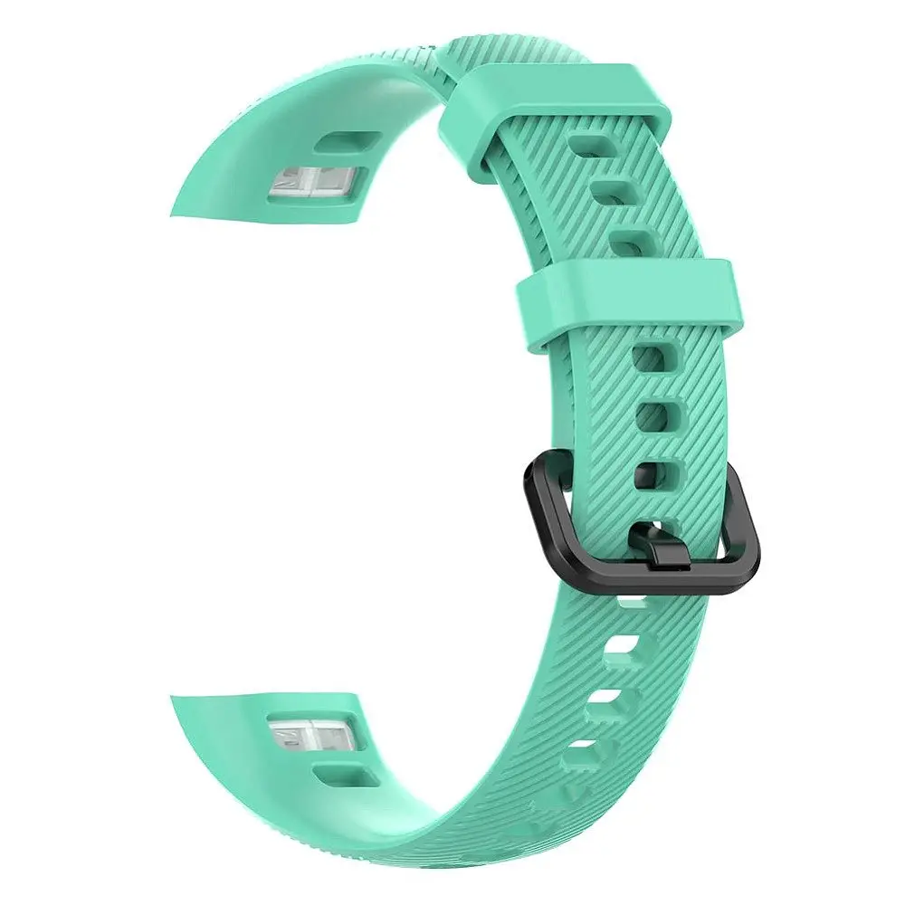Ремешок для фитнес-браслета MIIQNUS для Honor Band 4 и 5 бирюзовый - фото 4