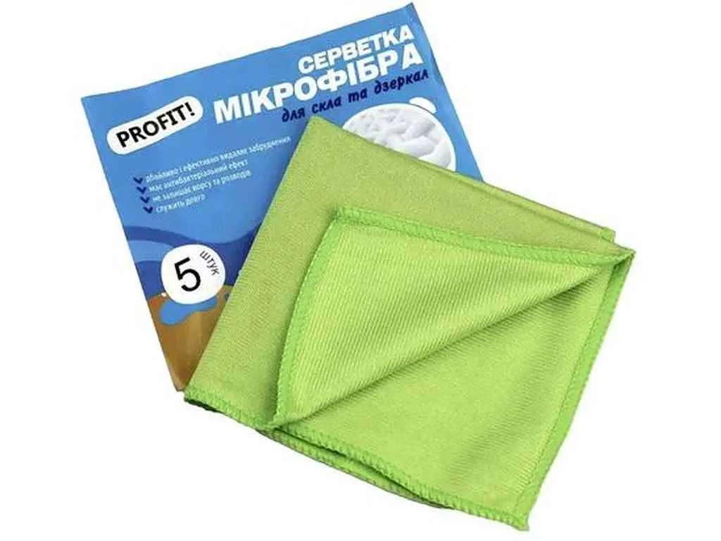 Серветки для скла PROFIT PRO 1шт 35 x 35см