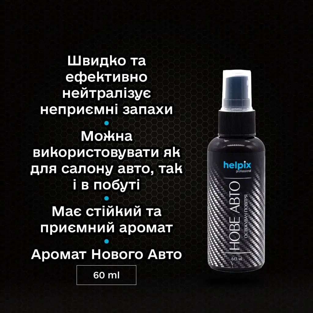 Ароматизатор салона авто  Helpix Новое Авто 60 мл - фото 2