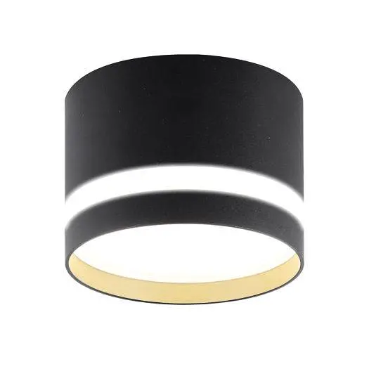 Світильник точковий накладний-врізний без лампи MAXUS Downlight Base GX53 Black 2in1 - фото 2