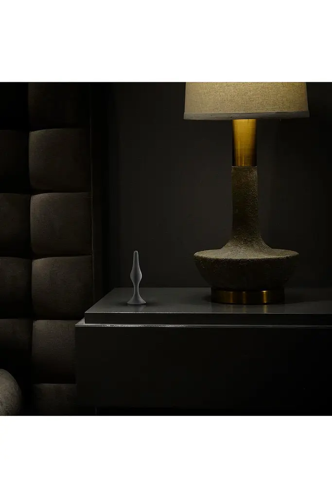 Анальная пробка Anal Adventures Platinum Beginner Plug Medium 10.8 см (черный) - фото 3