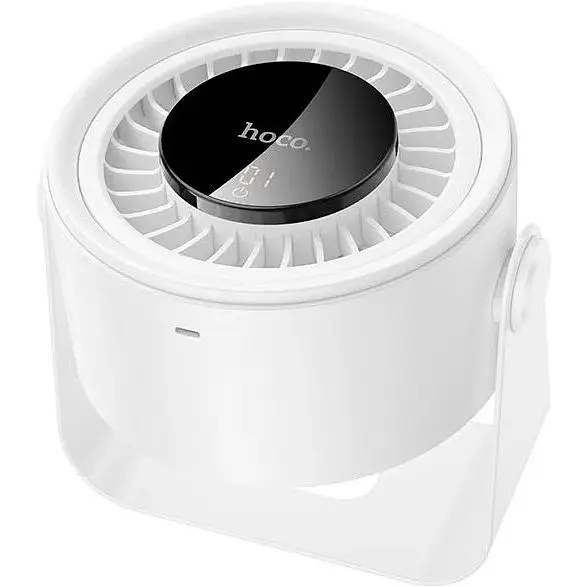Вентилятор портативний Hoco HX66 desktop circulating fan white - фото 3