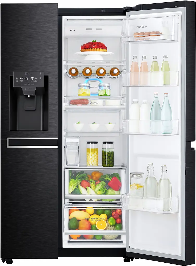 Холодильник SBS LG GC-L247CBDC чорний матовий (GC-L247CBDC) - фото 5