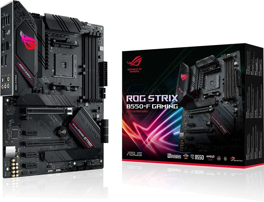 Материнська плата ASUS ROG STRIX B550-F Gaming (ROG STRIX B550-F GAMING) (Socket AM4, AMD B550, ATX) - фото 7