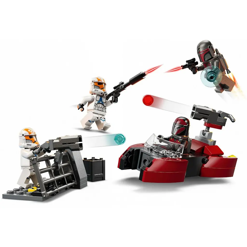 Конструктор LEGO Star Wars Бойовий комплект Облога Мандалора 116 деталей (75449) - фото 2