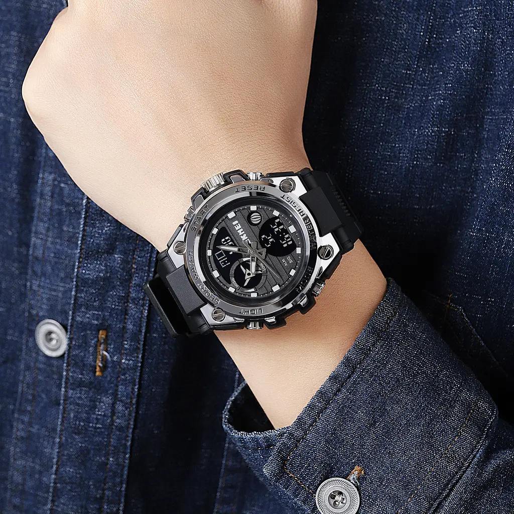 Наручний годинник чоловічий 2031SI Silver Skmei acs0030370 - фото 3