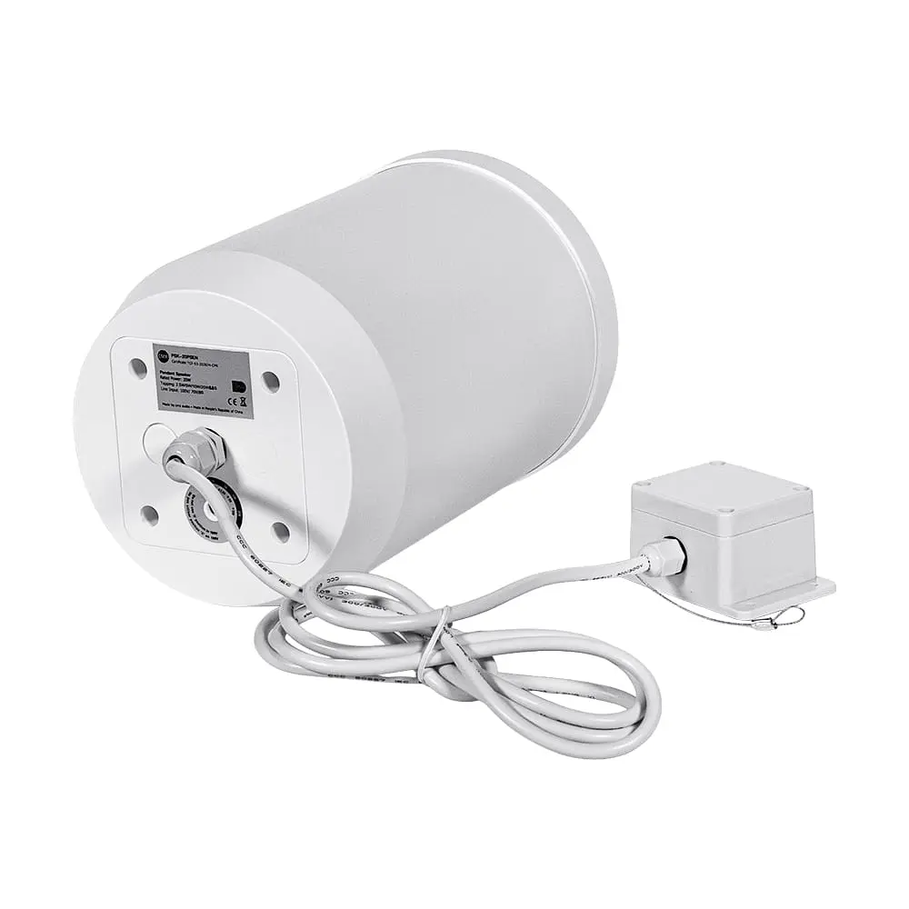 Підвісний гучномовець CMX PSK-20PSEN White (EN54-24) 20-10-5 Вт, 100 В, 8 Ом (19-00063) - фото 6