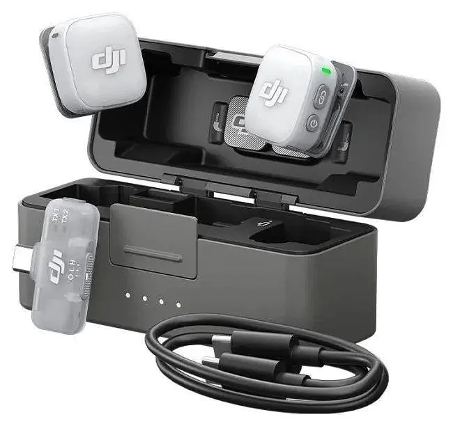 Петличний мікрофон DJI Mic Mini 2 (2TX, 1 Mobile RX, зарядний кейс) - фото 4