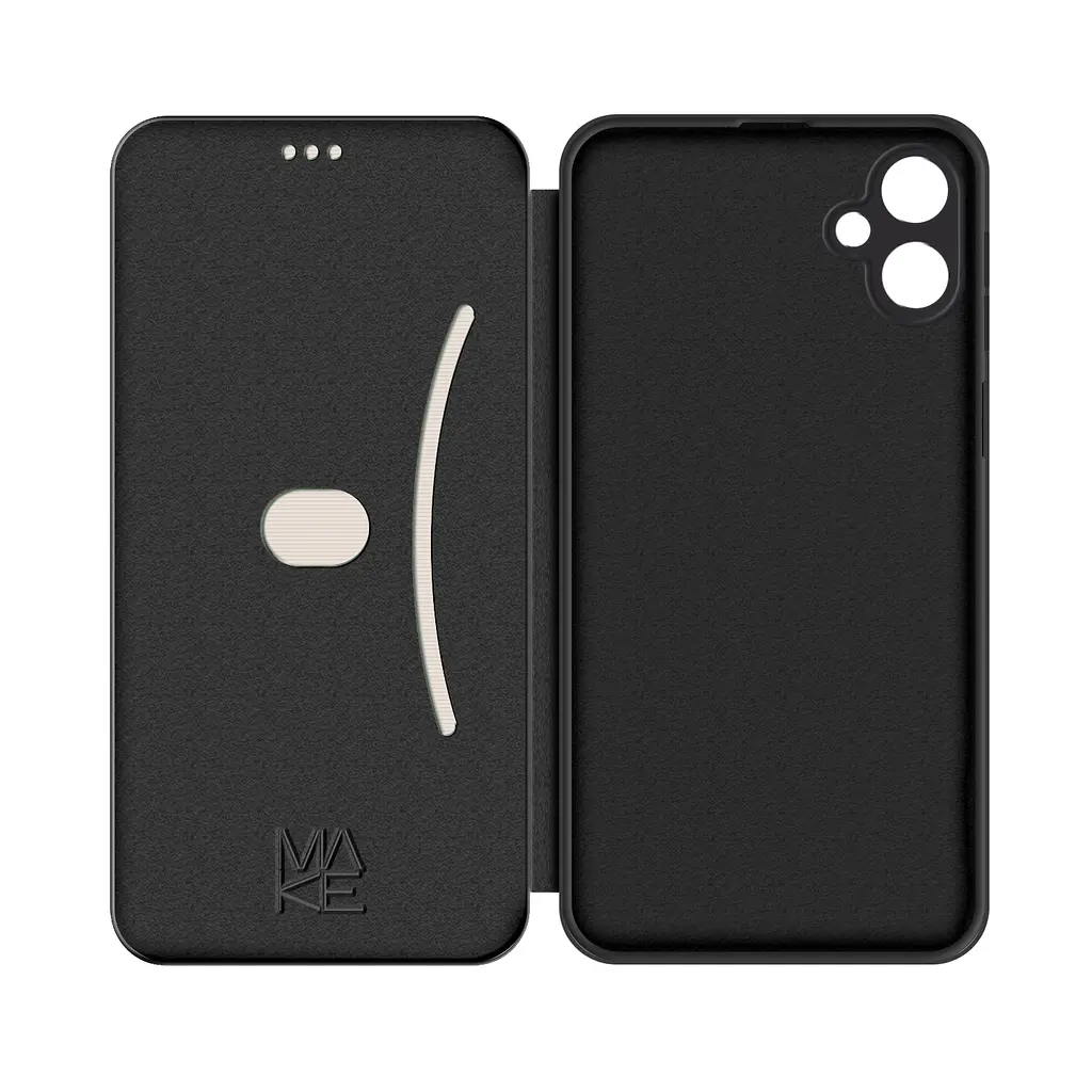 Чохол-книжка MAKE Samsung A07 Flip Black - фото 4