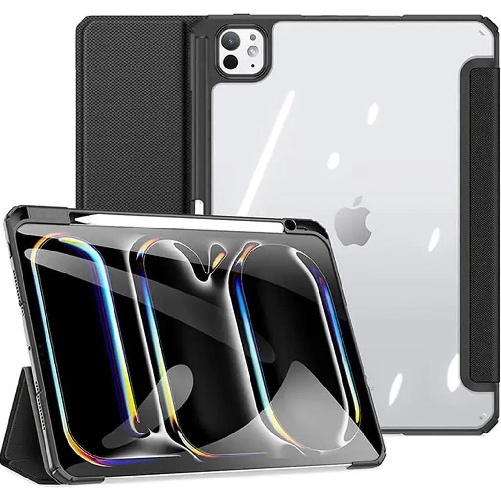 Чохол-книжка Dux Ducis Toby Series With Pencil Holder для Apple iPad Pro 13` M4/M5 (2024-2025) Black [110474] - фото 2