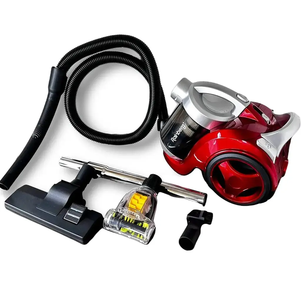 Пилосос контейнерний Rainberg RB-655TB з турбощіткою 3.5L 2500W Red - фото 7