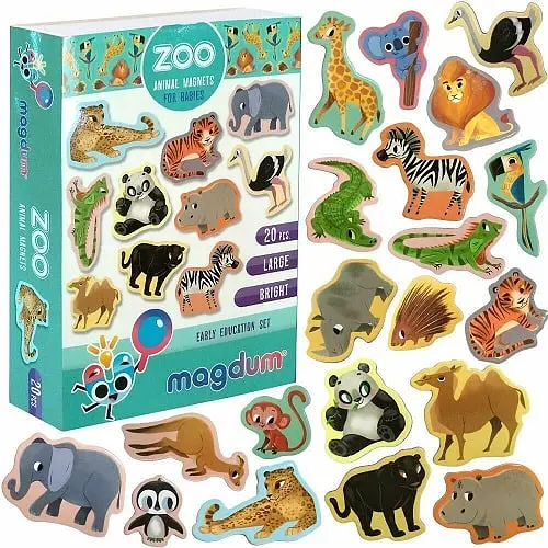 Магнітний набір Magdum Magnetic set Zoo (ML4031-05 EN) - фото 2