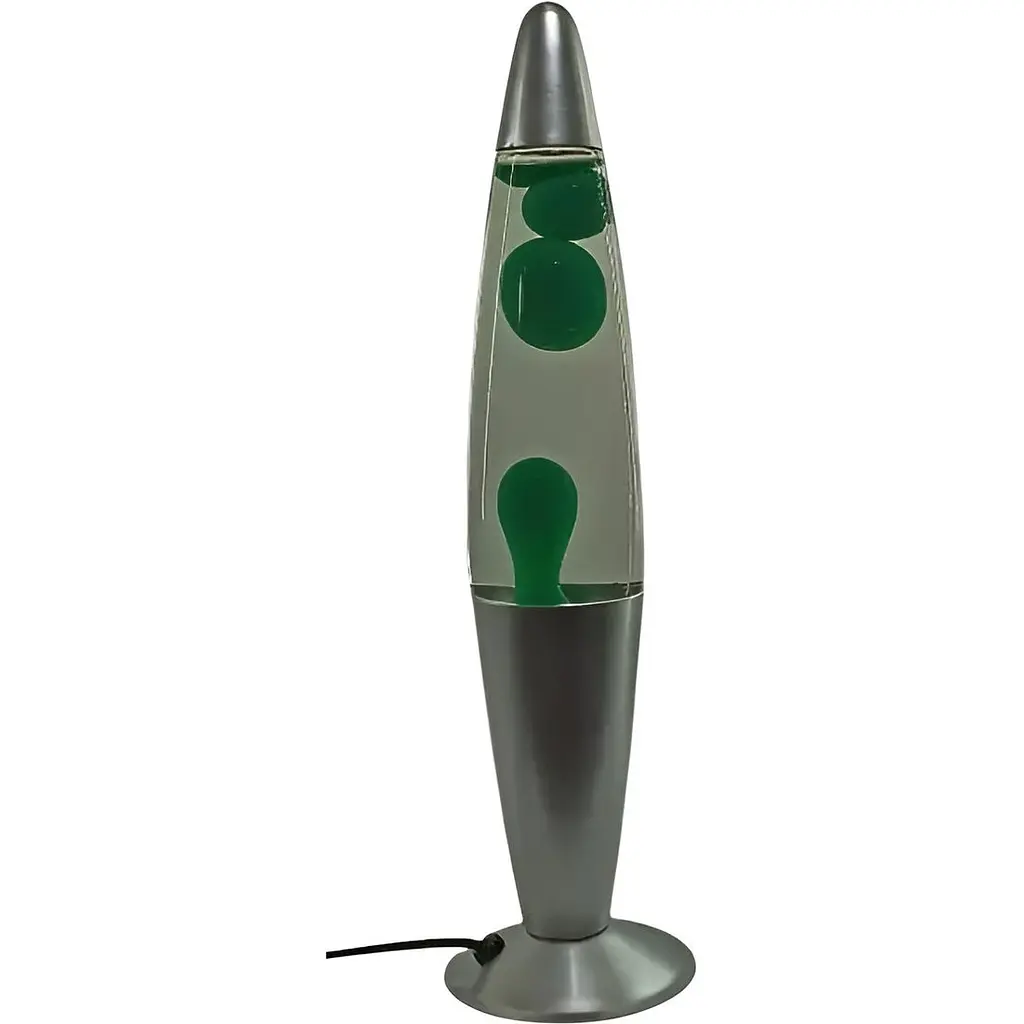 Лампа No brand Лава зелена 42x10x10 см - фото 3