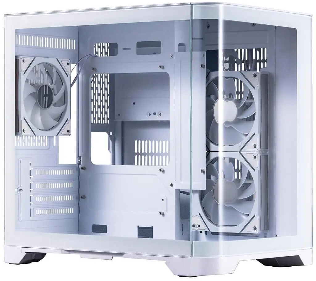 Корпус 1stPlayer UV5-WH-2FC7R-W-1FC7-W White без БП (UV5-WH-2FC7R-W-1FC7-W) - фото 2