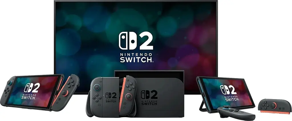 Ігрова консоль Nintendo Switch 2 Black U1 (00045496885816) - фото 5