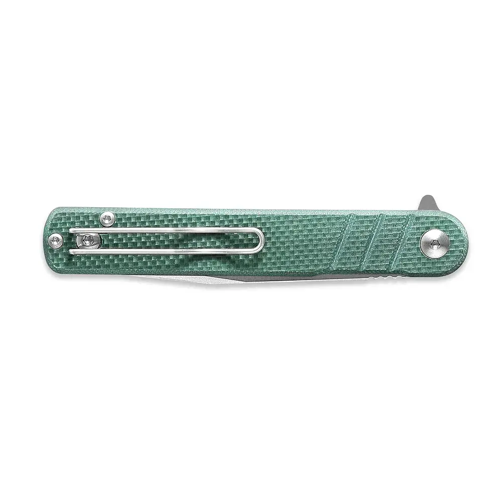 Ніж складаний туристичний Ganzo G772-GB (8.9 см) 8CR14 / G10 зелений - фото 6