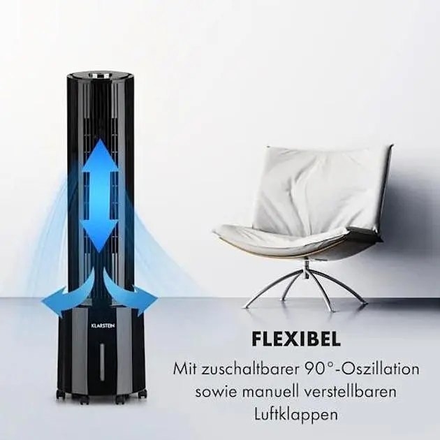 Мобильный кондиционер-вентилятор Klarstein Waterfall (10035834) - фото 7