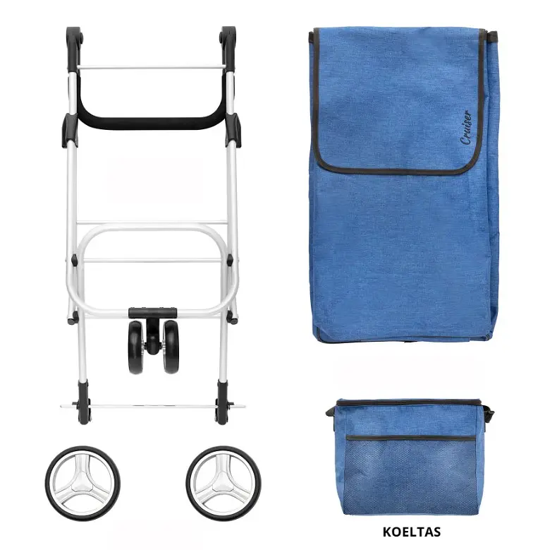 Сумка-візок ShoppingCruiser 3 Wheels Blue (650062) - фото 6