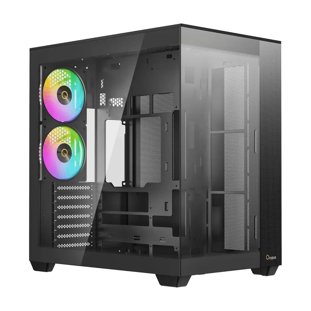 Корпус для ПК OCYPUS DELTA-C74-BKD200XX-GL