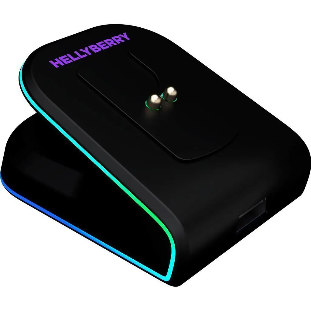 Миша Hellyberry HM47 Pro Wireless Black/Violet (HM47PRO_black_violet) - фото 8