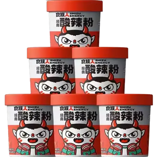 Локшина швидкого приготування Shizuren Instant Sesame Paste Vermicelli 131г - фото 4