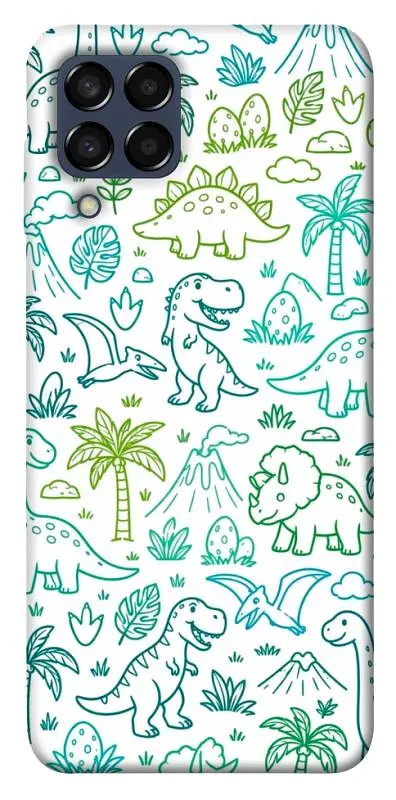 TPU чохол Demsky Dino pattern для Samsung Galaxy M33 5G