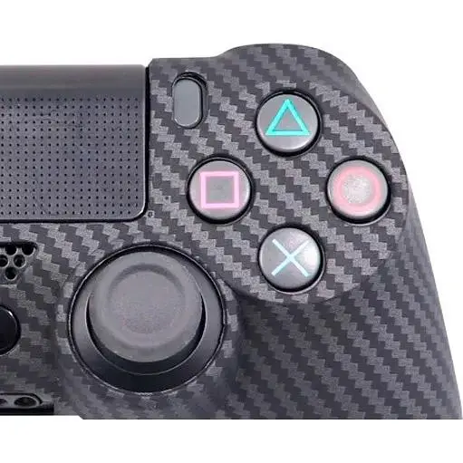 Чехол на геймпад Silicone Case для Sony DualShock 4 Black Carbon [98256] - фото 3