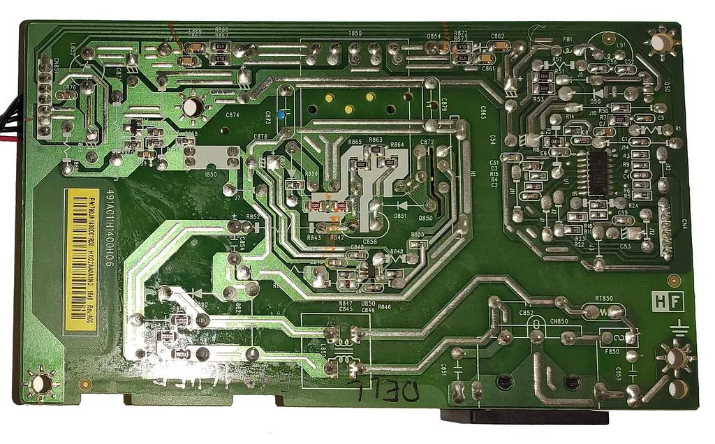 Блок питания монитора DELL E1916HEF 491A011H1400H06 "Б/У" - фото 2