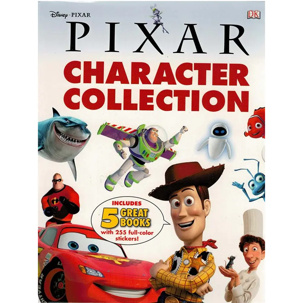 Pixar Character Encyclopaedia & Sticker Book Slipcase Set -