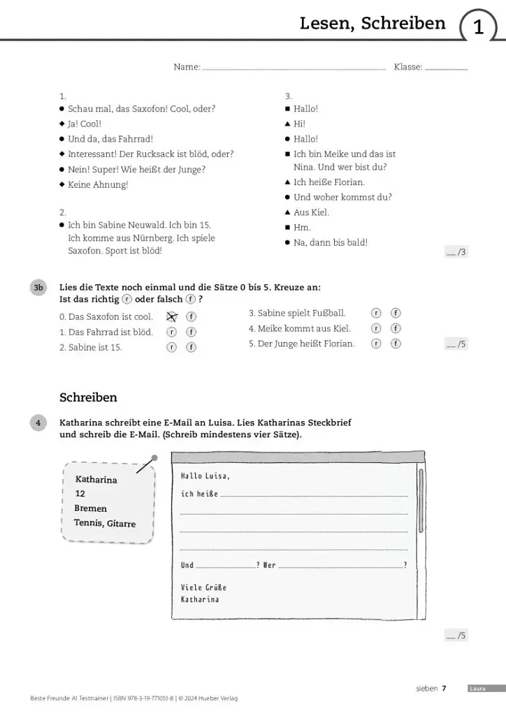 Beste Freunde A1. Testtrainer mit Audios online - фото 6