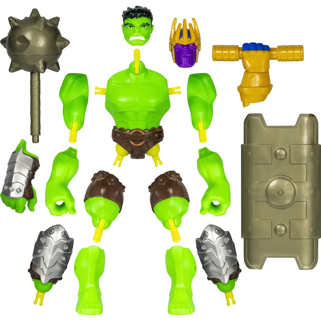 Іграшка-фігурка Hasbro Marvel MixMashers Avengers Hulk (F9266_F9270) - фото 2