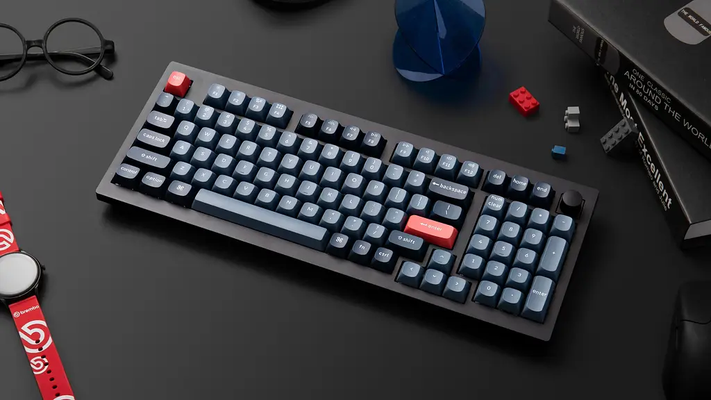 Keychron Клавіатура механічна V5 Max 100Key EN/UKR, RGB, чорний - фото 3