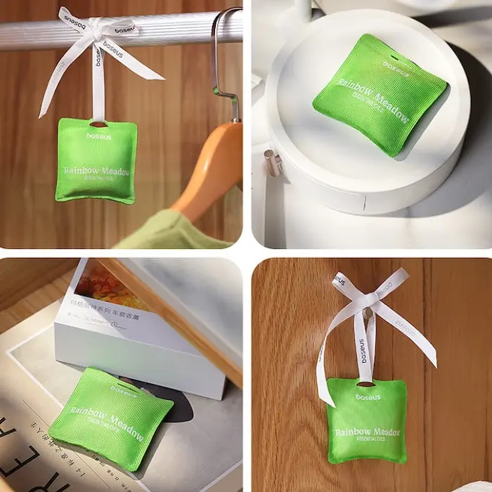 Освіжувач повітря для авто Baseus Margaret Series Car Air Freshener Pomelo Coast Custard Yellow - фото 9