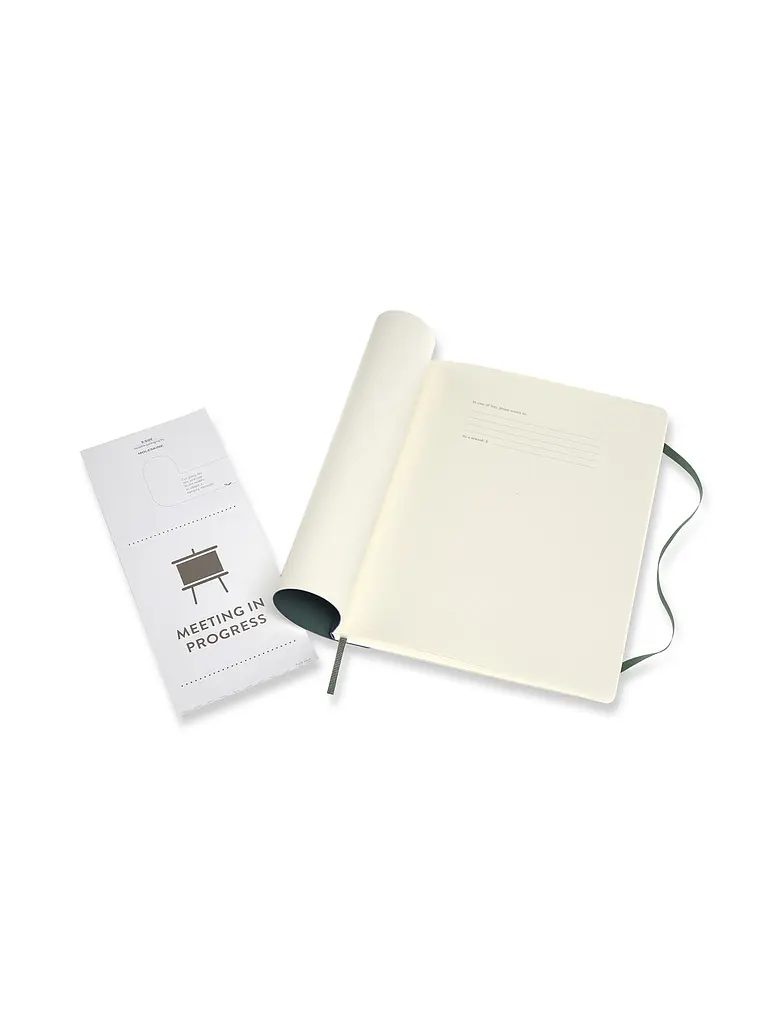 Записник Недатований Moleskine PRO великий, Лісовий зелений М'який (PROPFNTB4SK19) - фото 3