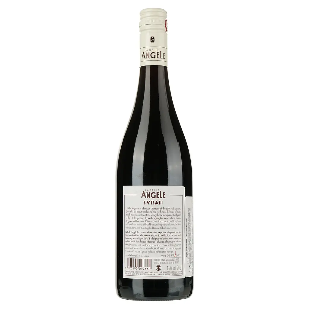 Вино Badet Clement La Belle Angele Syrah, червоне, сухе, 13%, 0,75 л (8000019948675) - фото 2